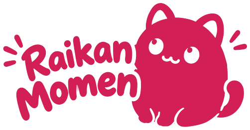 Maskot kucing duduk menunggu